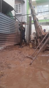 môi trường thi công sình lầy cọc khoan nhồi