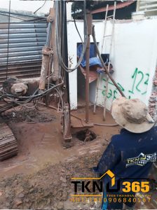 Gia công và thả lồng thép trong thi công khoan cọc nhồi