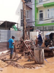 Quy trình thi công khoan cọc nhồi tiết diện nhỏ